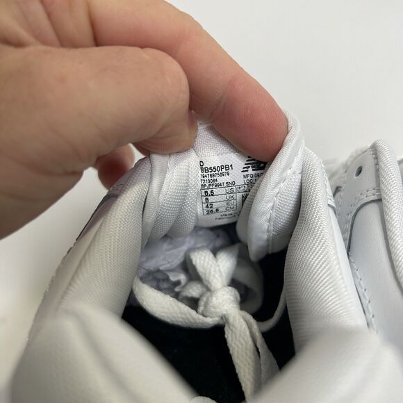 New Balance Shoes 550 “White Grey” 2024 - Picture 6 of 6